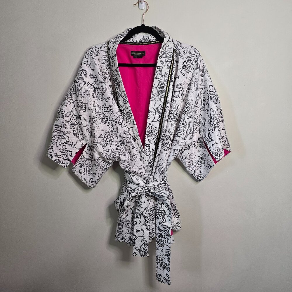 Christian Siriano x Lane Bryant Kimono Tie Waist - Women's Plus Size 26/28